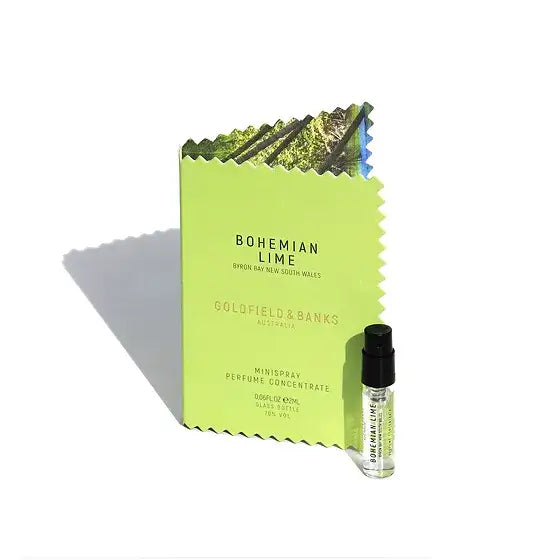 Goldfield & Banks Bohemian Lime parfum - Échantillon 2 ml