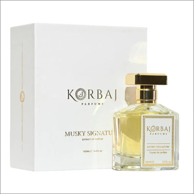 Korbaj parfums musky signature extrait de parfum - 100 ml