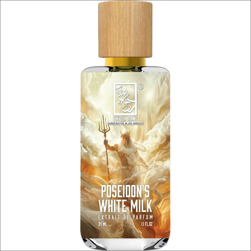 The dua brand Poseidon’s white milk extrait de parfum